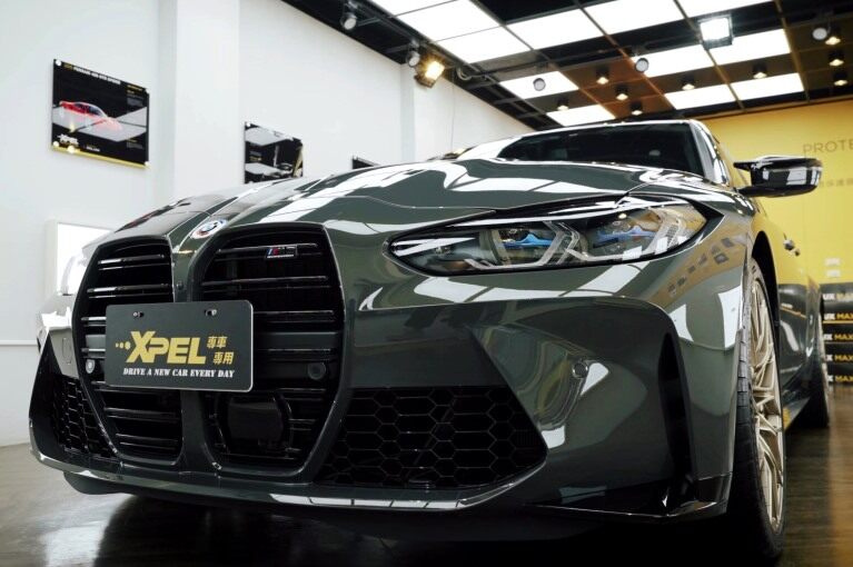 BMW M3 with XPEL車漆保護膜 LUX MAX_1