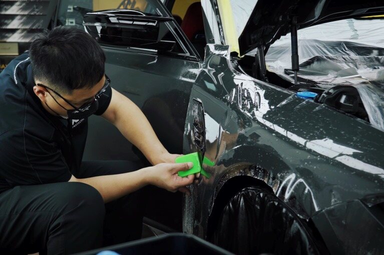 BMW M3 with XPEL車漆保護膜 LUX MAX_3