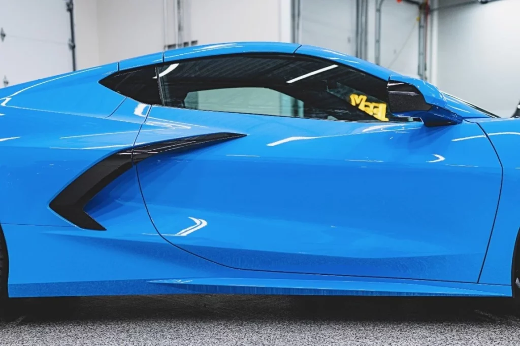 xpel-corvette-c8-paint-protection-film-車漆保護膜-側裙
