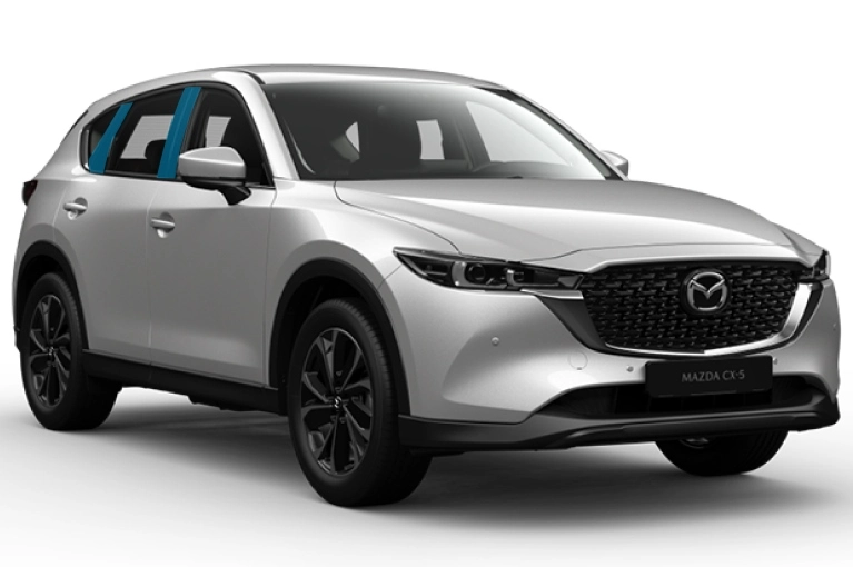 XPEL保護膜_mazda_B柱