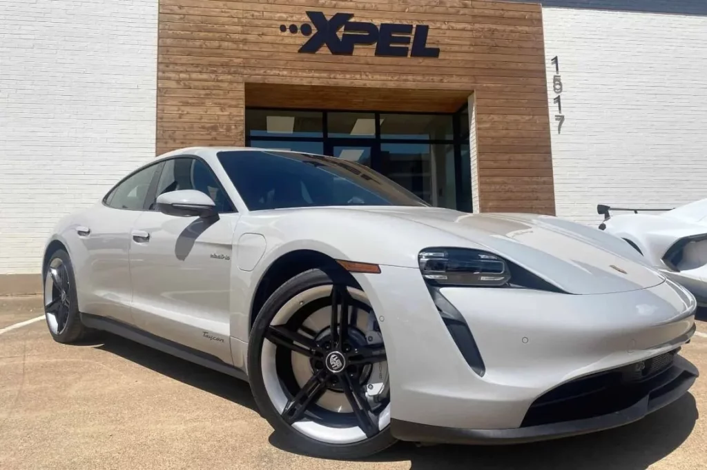 XPEL-porsche-taycan-paint-protection-film-車漆保護膜